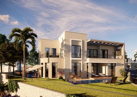3 BR Apartment with sea view and garden